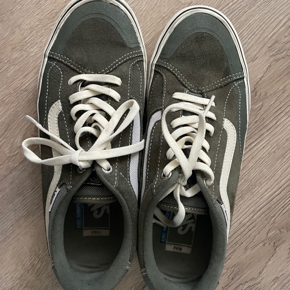 Vans Old Skool Pro Suede and Canvas Shoes